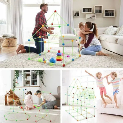 Kit de construcción de casitas y estructuras